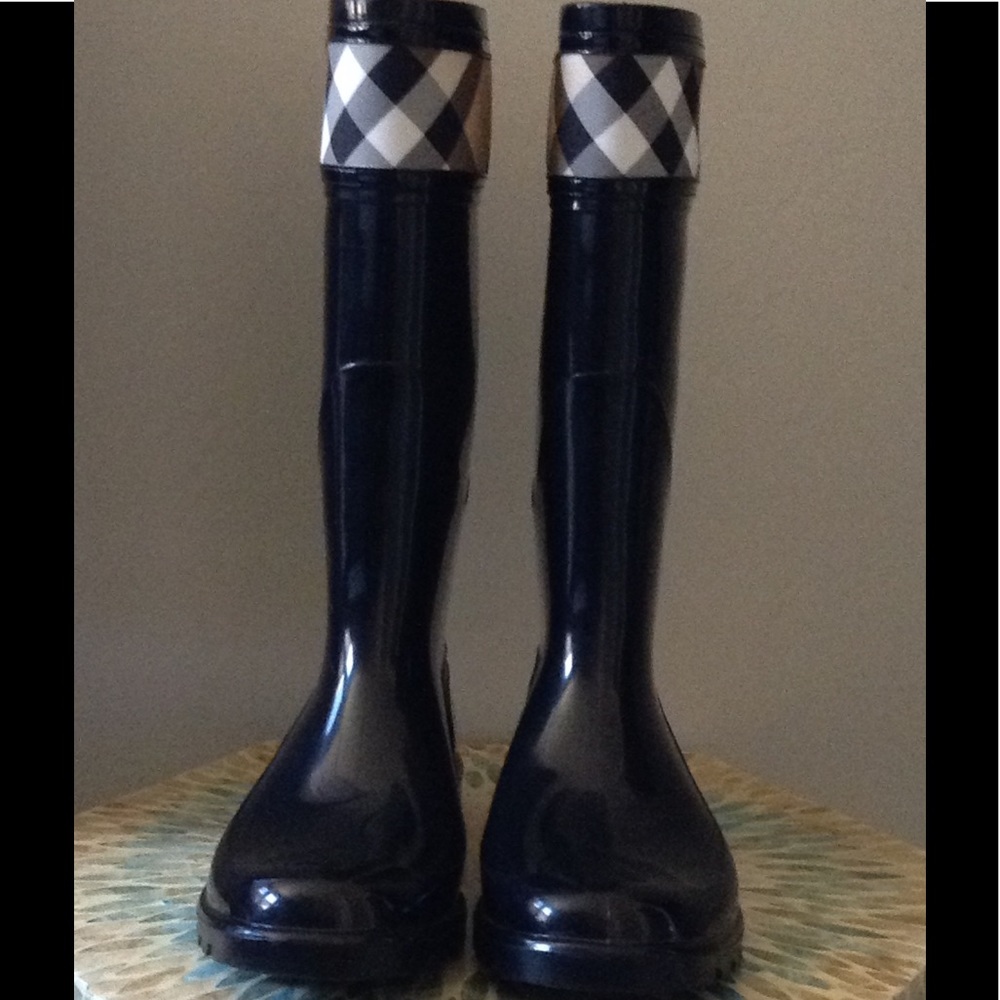 BURBERRY - Crosshill Rain Boots / Wellies